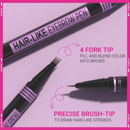 Waterproof testing demonstration of the iMethod eyebrow cosmetic formula.