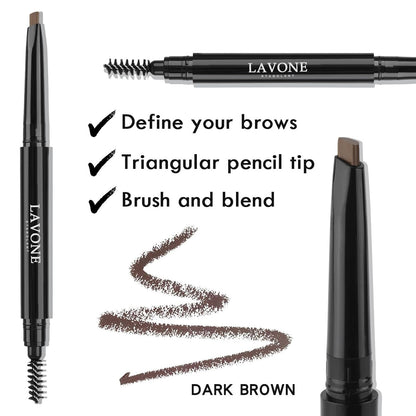 Lavone Brow Stamp Trio kit items laid out on clean surface