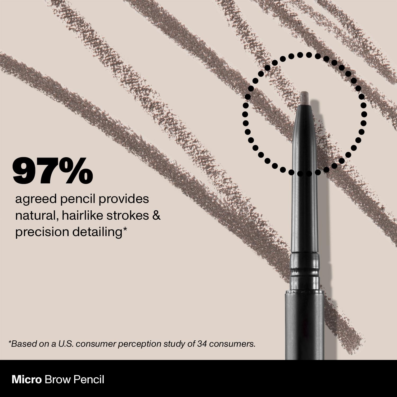 Morphe long lasting smooth gliding wax brow pencil formulation details