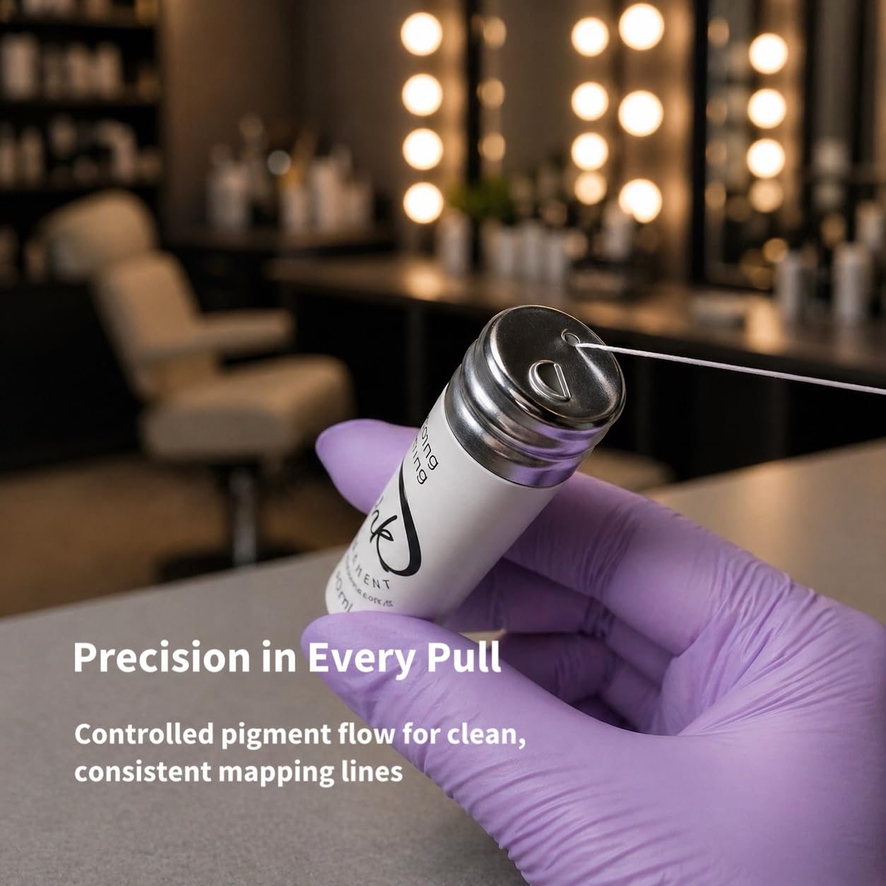 Complete Browswithtiff professional brow mapping kit showcasing authentic imported product details