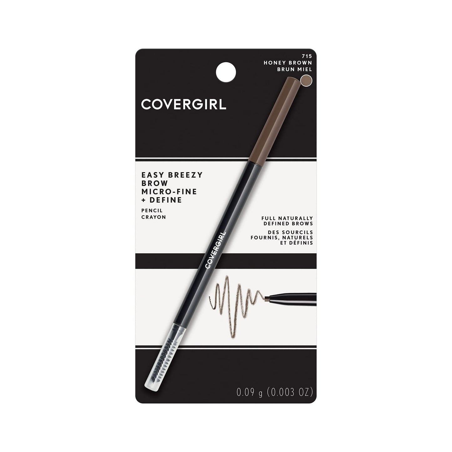 Covergirl brow pencil micro-fine tip for precise application