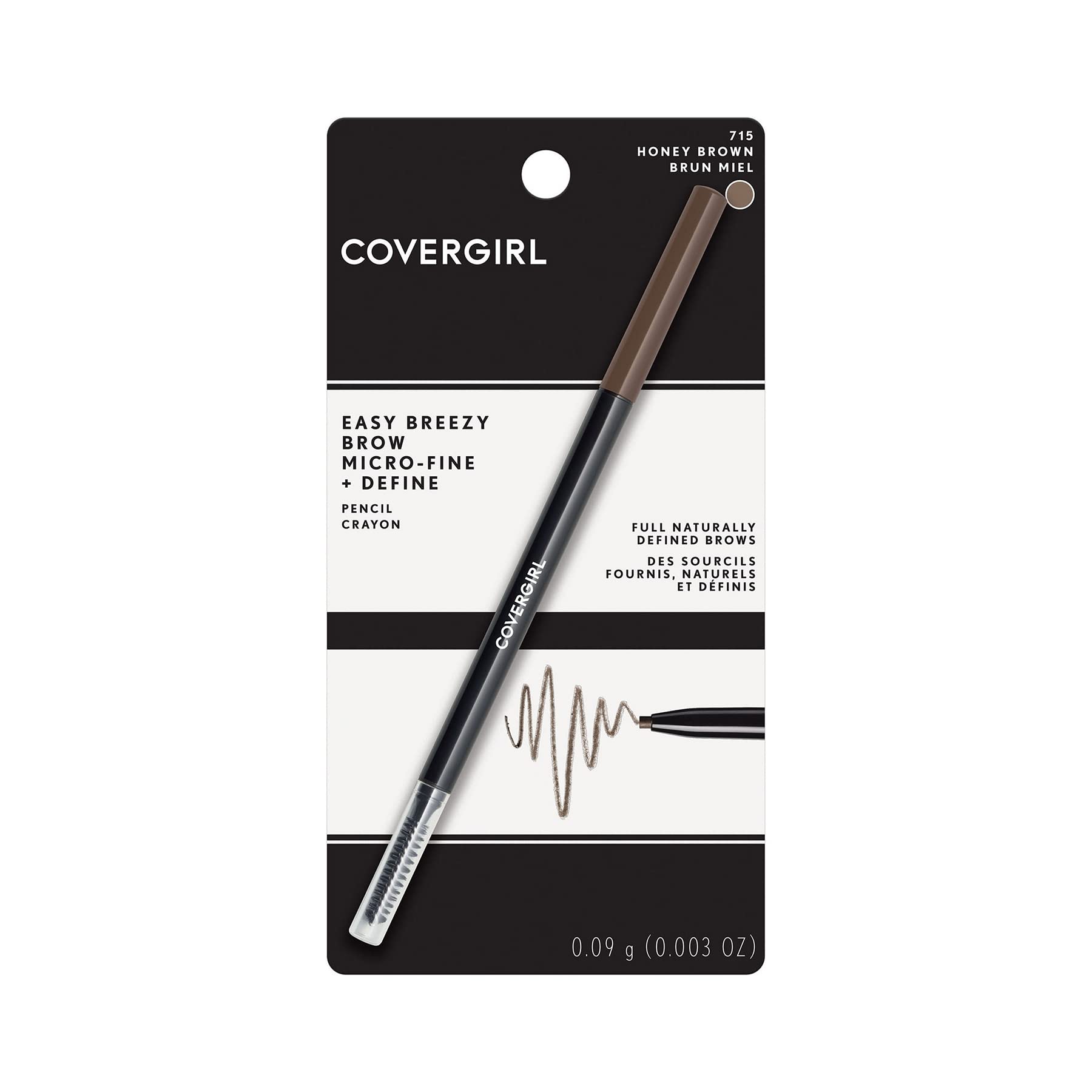 Covergirl brow pencil micro-fine tip for precise application
