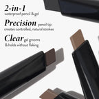 Precision pencil tip of Laura Geller Sculpt N Stay brow stick close up