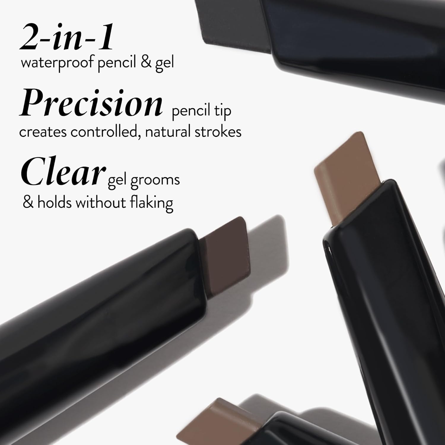 Precision pencil tip of Laura Geller Sculpt N Stay brow stick close up