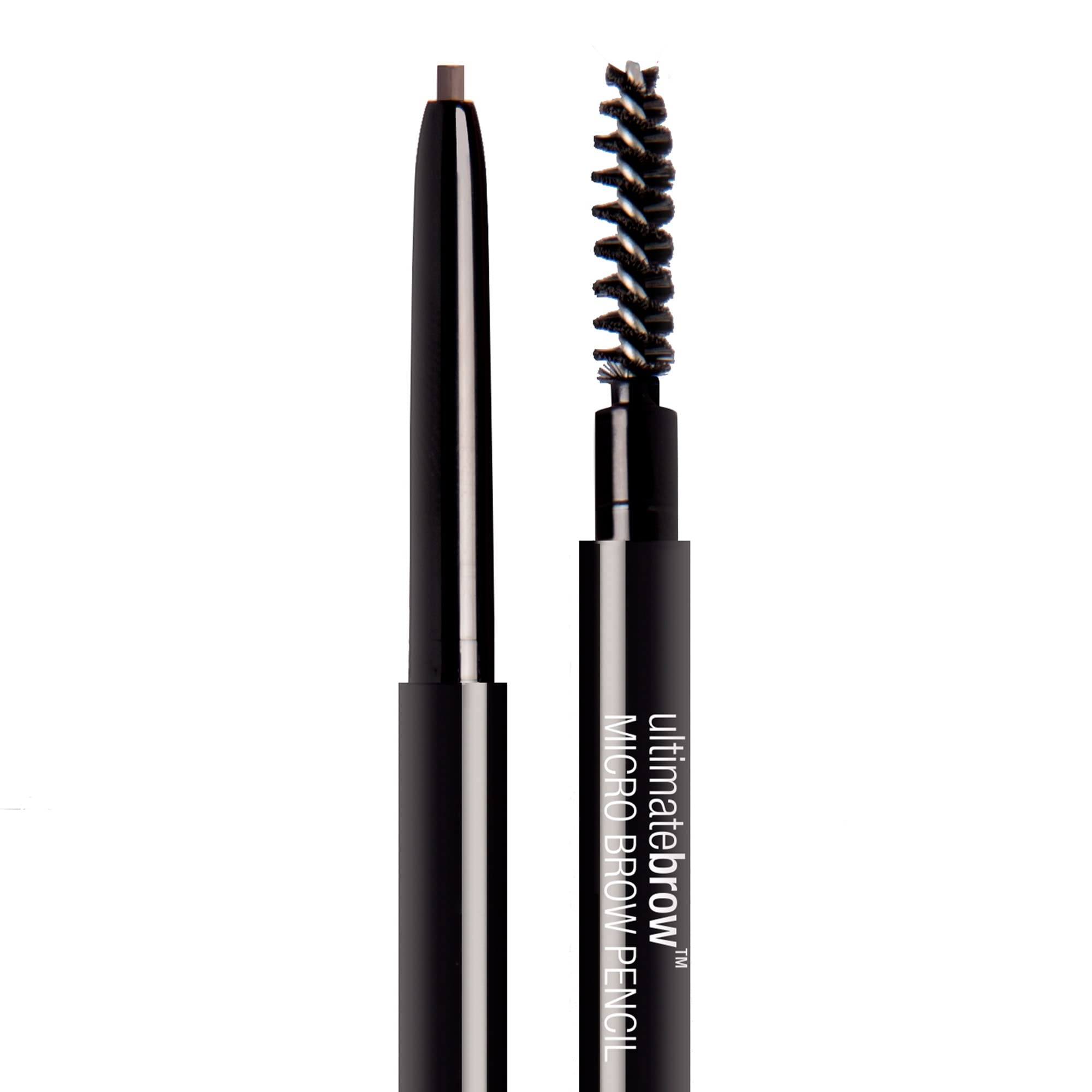 Authentic USA imported Wet n Wild dark brown eyebrow pencil packaging and product layout