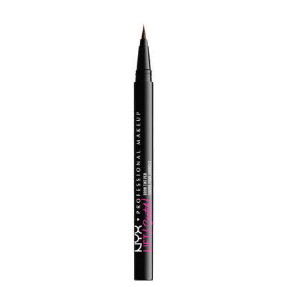 Authentic USA imported NYX brow pen unboxed to show the compact and travel friendly design.