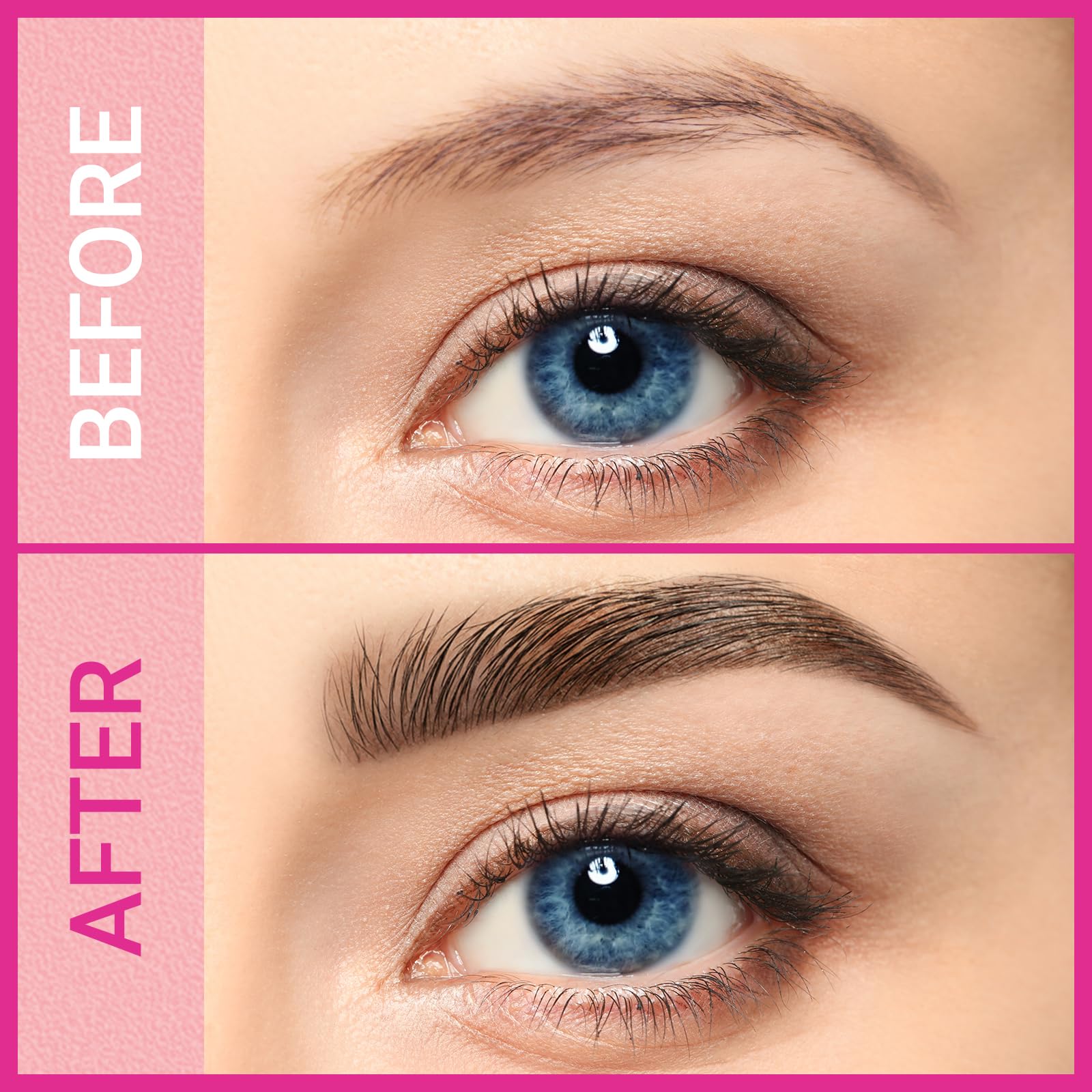 Close-up of the iMethod 4-fork-tip applicator for microblade brow shading.