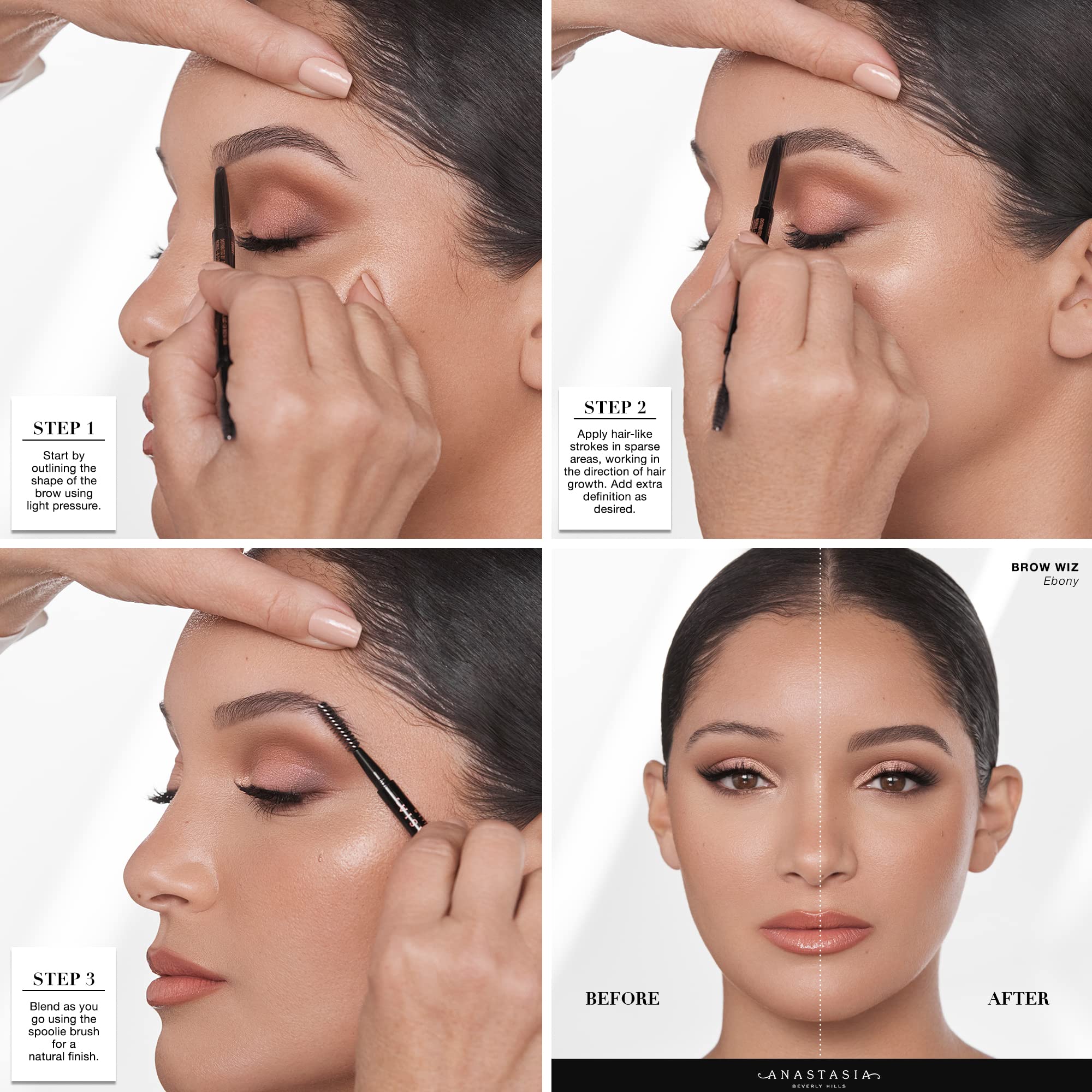 Anastasia Beverly Hills Brow Wiz swatch on skin