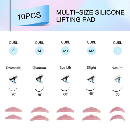 PERMANIA Brow Lamination and eyelash lifting kit unboxed showing numbered steps and five minute formula packs.