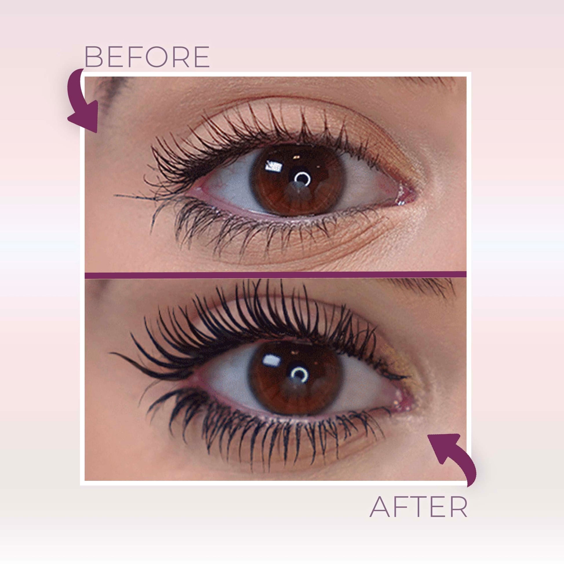 Blinc volumizing eyelash treatment base tube and wand applicator closeup