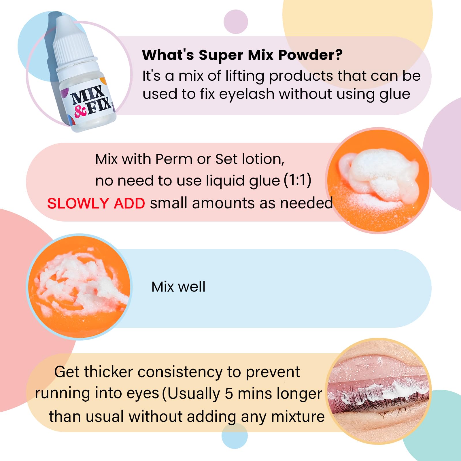 PERMANIA Mix and Fix Viscosity Control Powder for salons