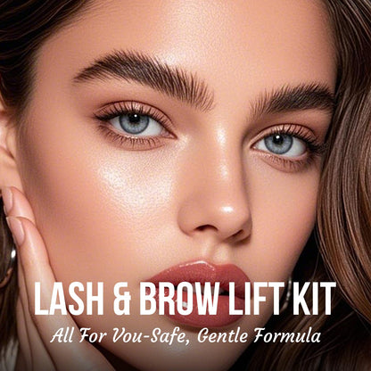 Y tool and application accessories for precise eyebrow lamination.