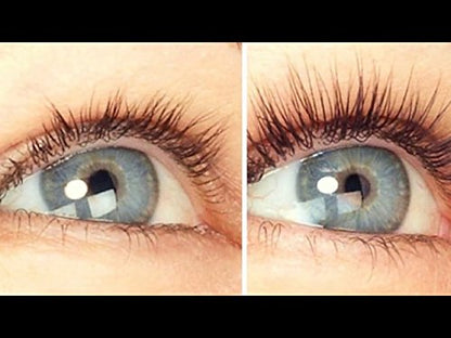 Pronexa Hairgenics product display emphasizing the hypoallergenic formulation for sensitive eyes.