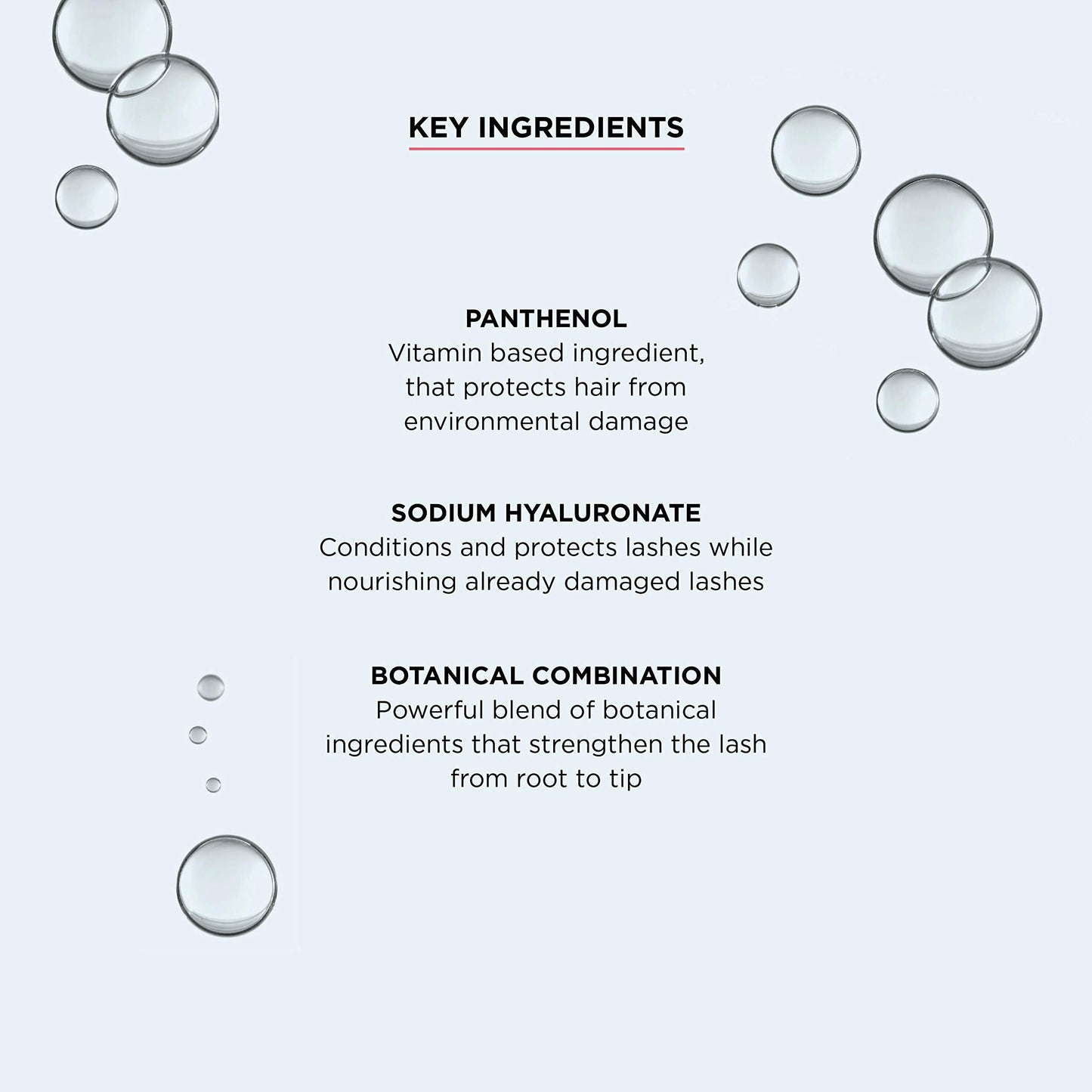 NutraLuxe MD conditioning eyelash serum presentation on clean white background