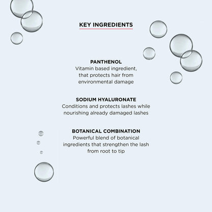 NutraLuxe MD conditioning eyelash serum presentation on clean white background