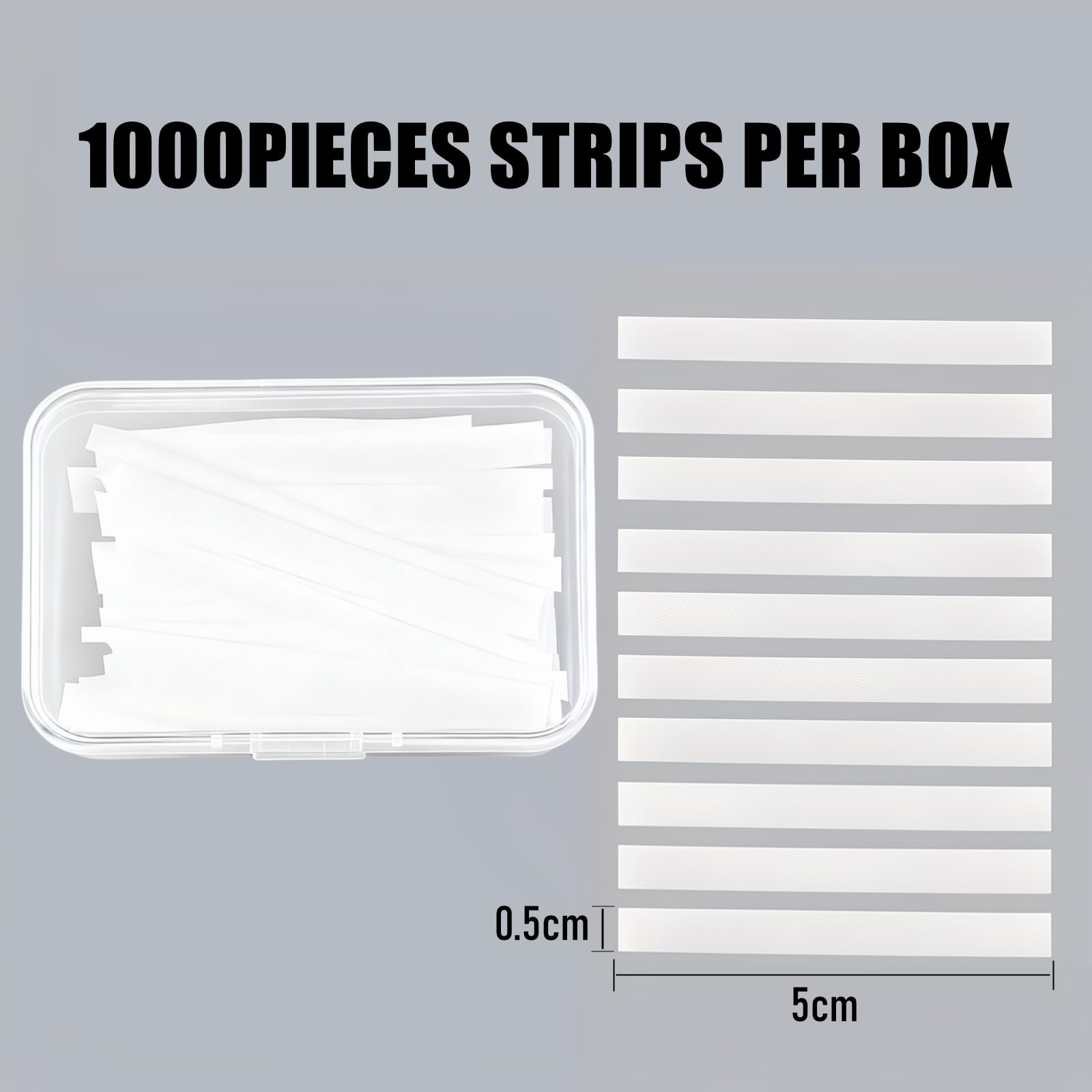 Fukaisu perming paper strips preventing eyelash pop up during treatment