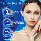 Wewell Advanced Eyelash Growth Serum royal blue tube design