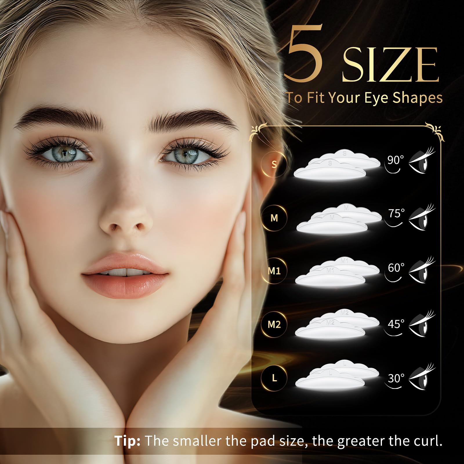 Eyebrow lift kit nourishing serum bottle for post-treatment conditioning