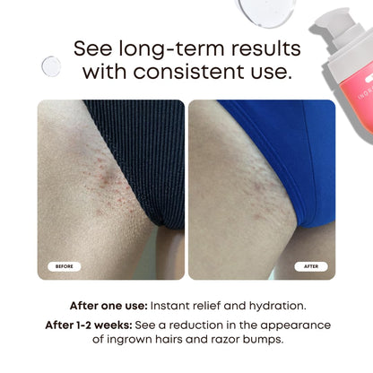 Bushbalm Watermelon Sugar exfoliating body scrub open container showing texture
