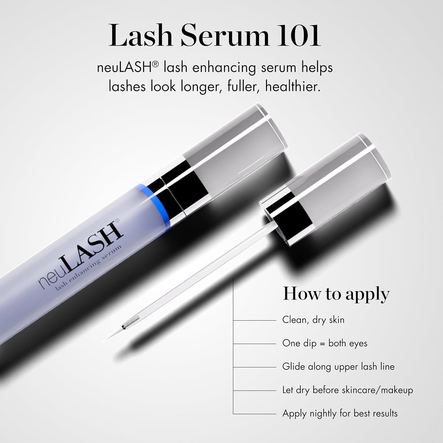 Skin Research Laboratories active eyelash technology serum ingredients label