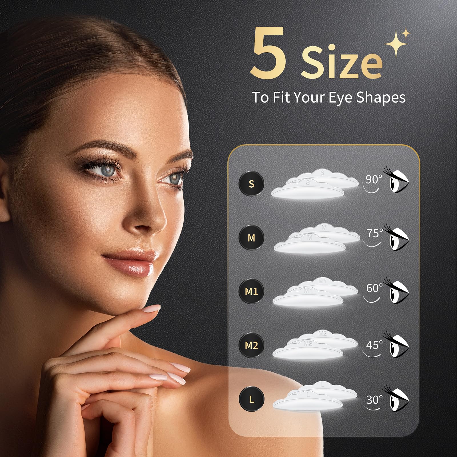Side view of the authentic USA imported Wugoyu lash lift and brow lamination box showing product instructions