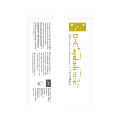 DHC clear lash conditioner serum packaging for eyelash strengthening
