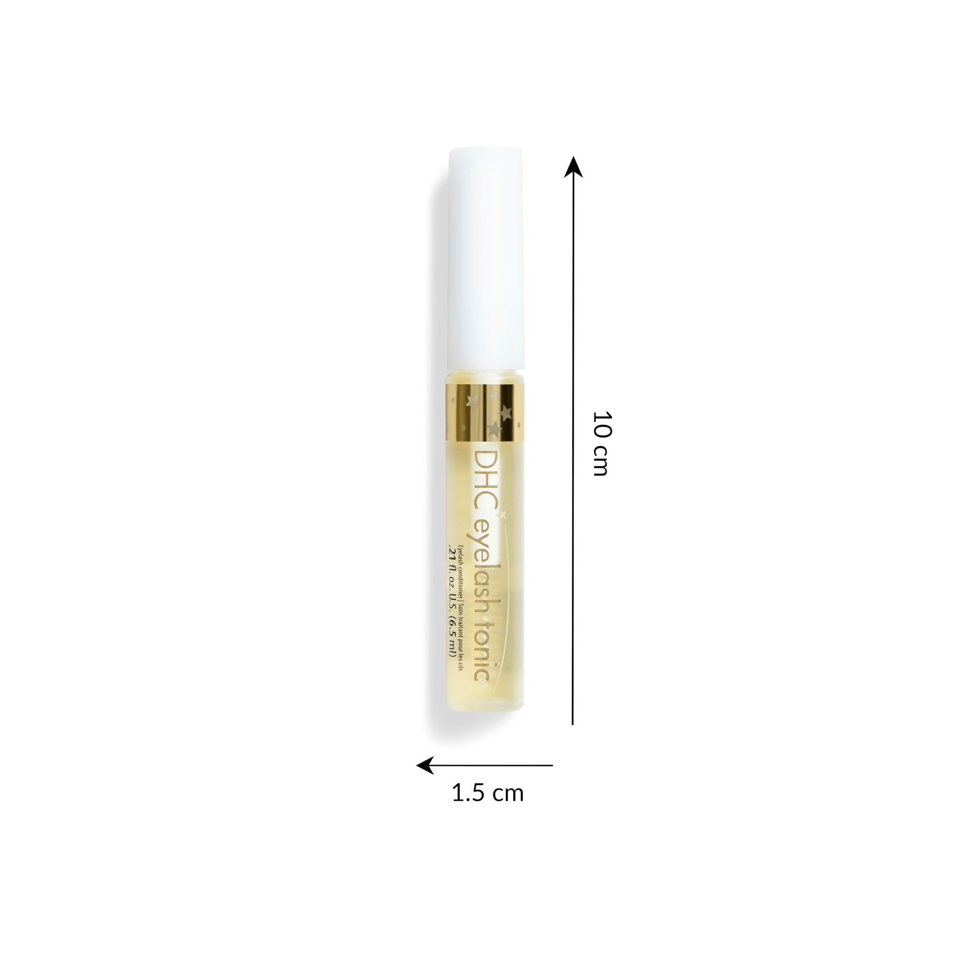 DHC imported botanical eyelash treatment serum close up view