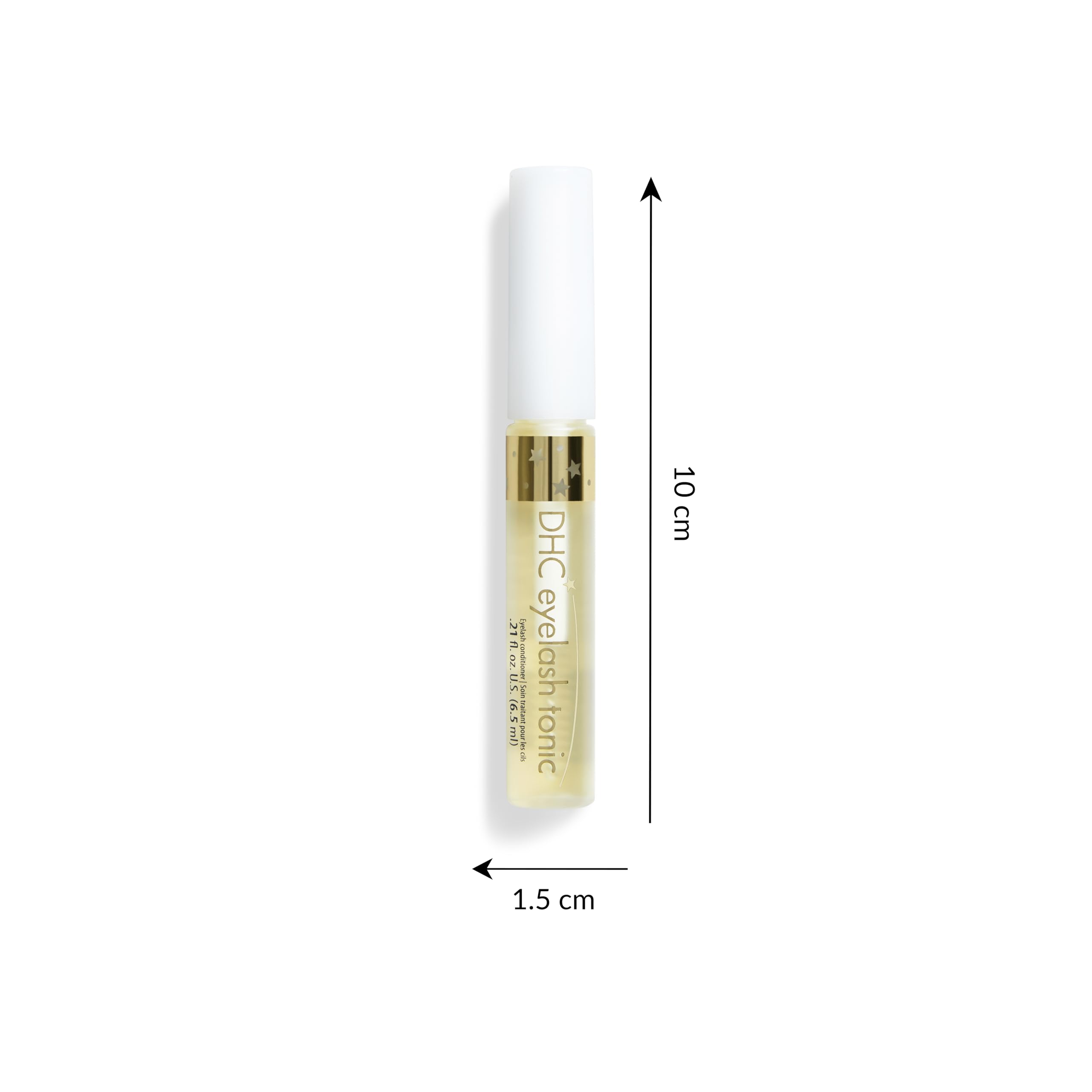 DHC imported botanical eyelash treatment serum close up view
