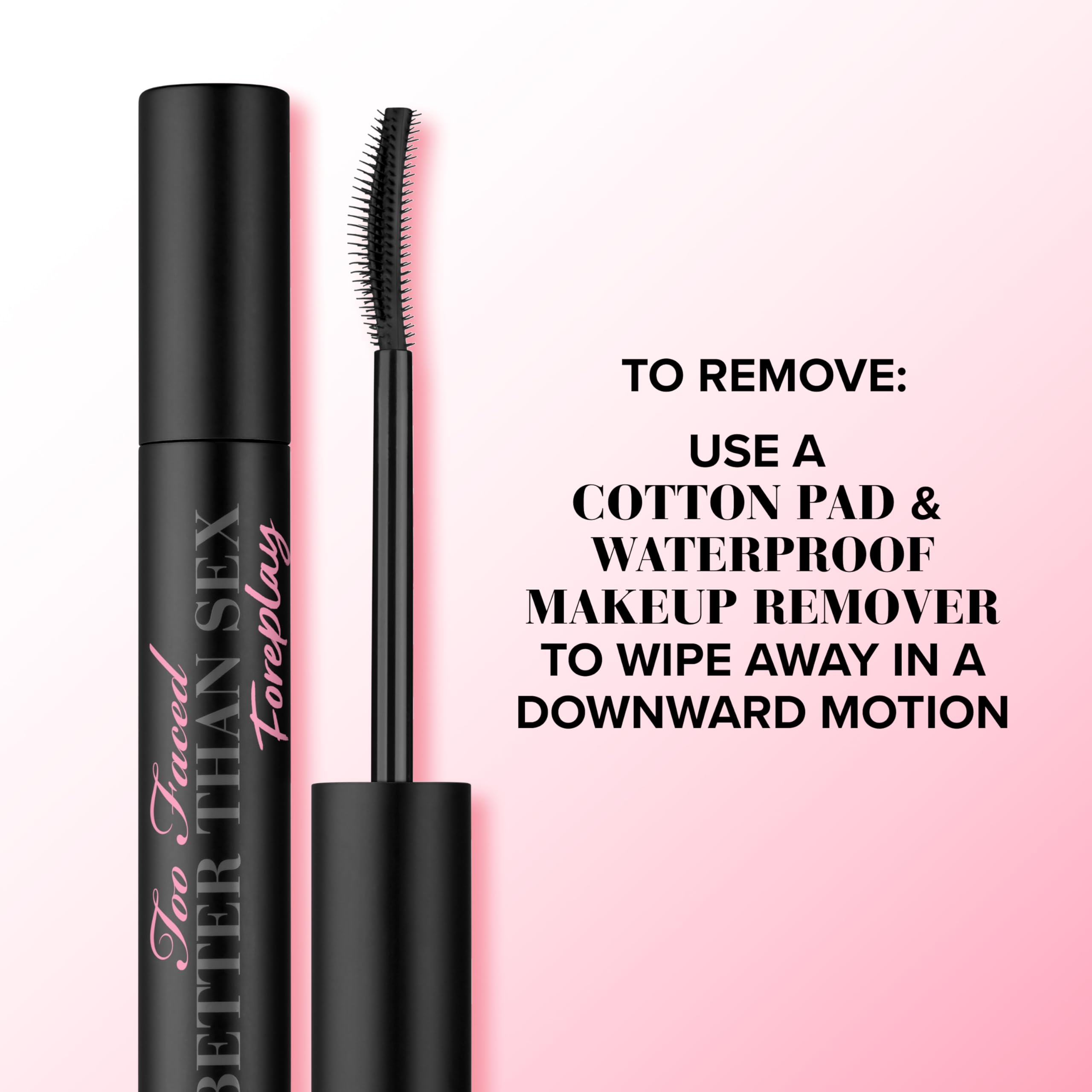 Too Faced Foreplay volumizing mascara primer for long lasting lash lift