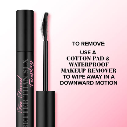 Too Faced Foreplay volumizing mascara primer for long lasting lash lift
