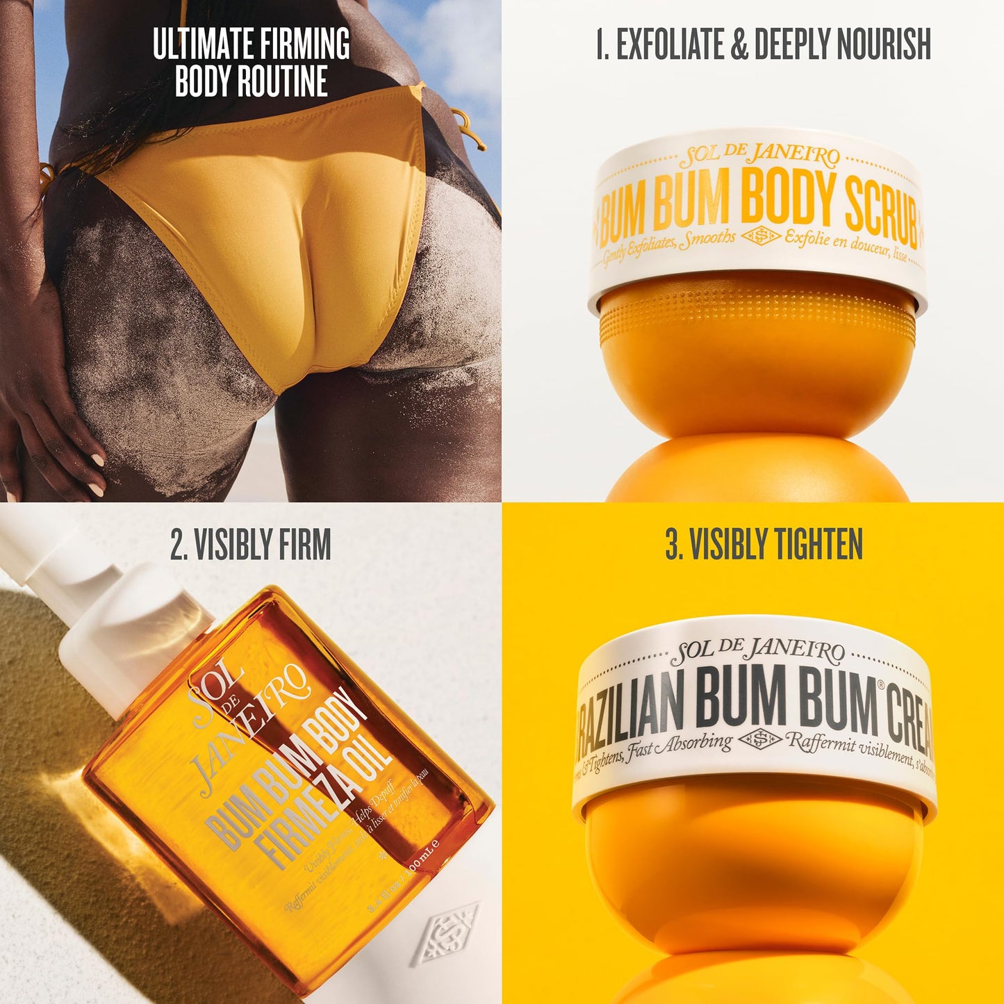 Sol de Janeiro Bum Bum Body Scrub lifestyle shot