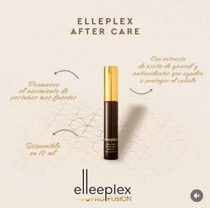 Elleebana Elleeplex lash lift and brow lamination serum showing the mascara applicator brush