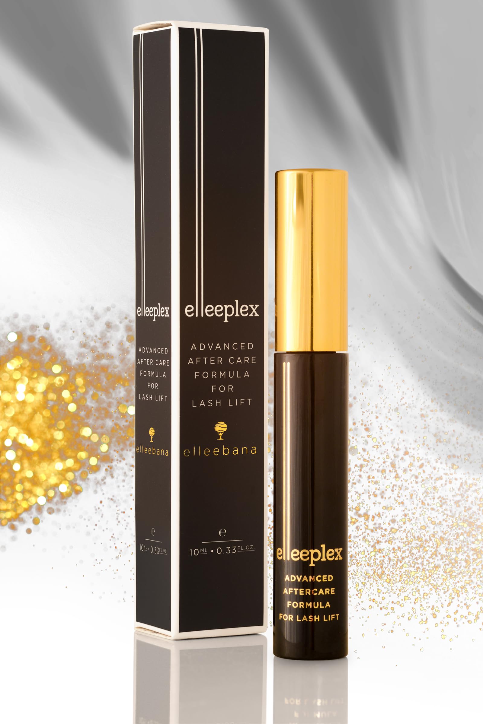 Close up of the applicator wand for Elleebana Elleeplex daily clear mascara formula