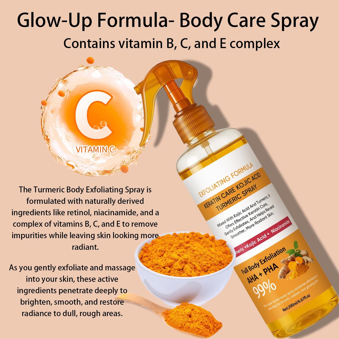 Authentic imported USA skincare product packaging side details with directions