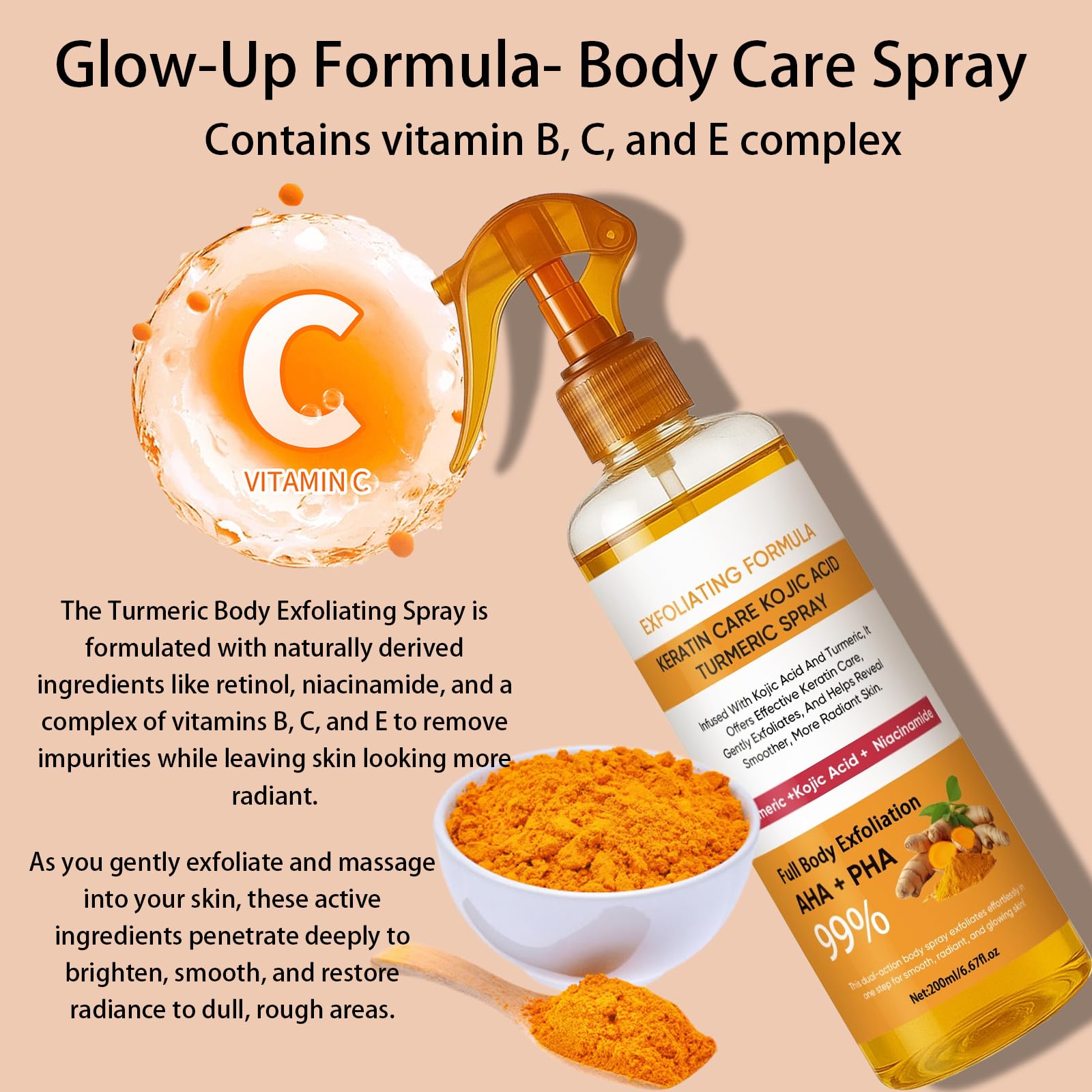 Authentic imported USA skincare product packaging side details with directions