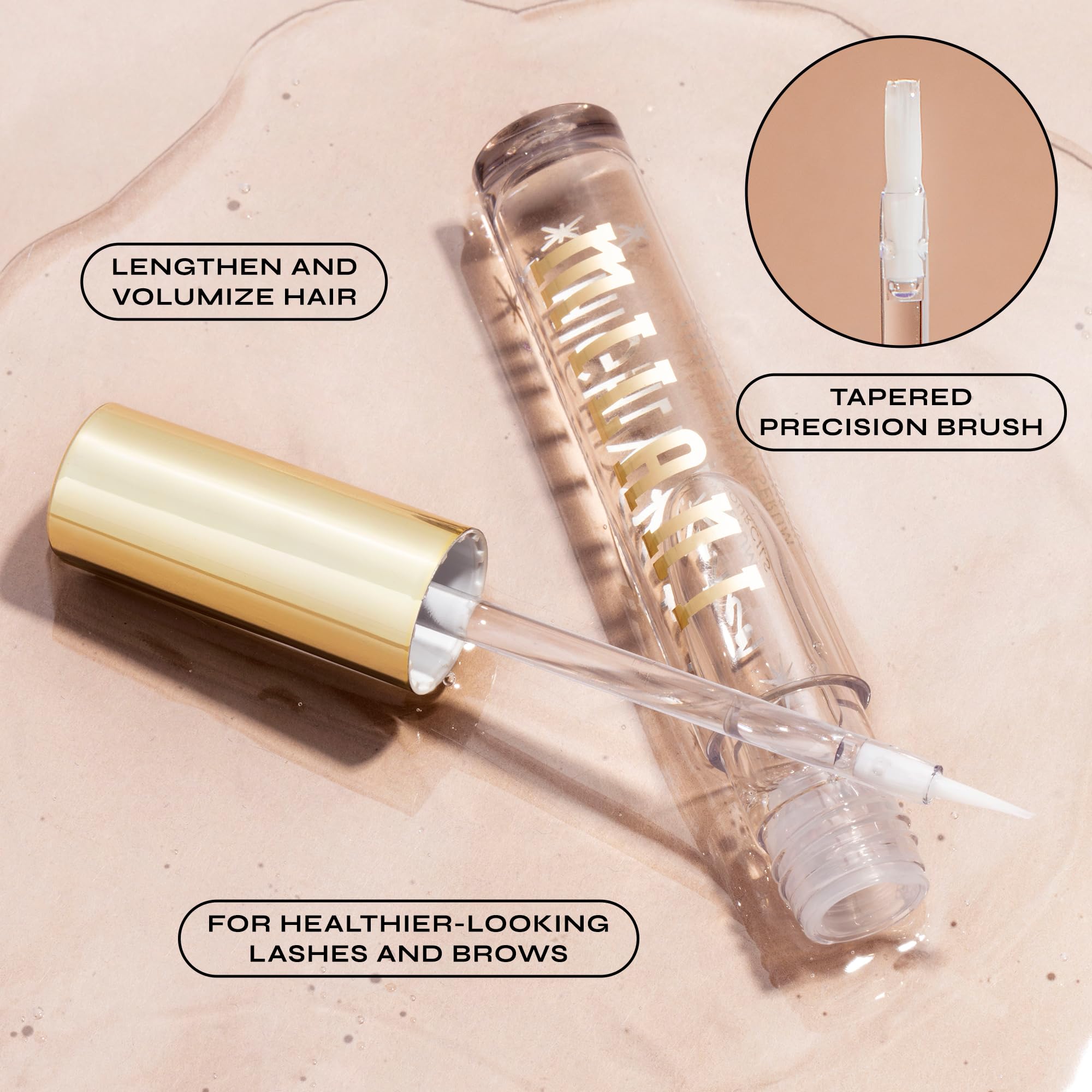 USA imported Milani clear lash serum for daily hair lengthening and thickening benefits