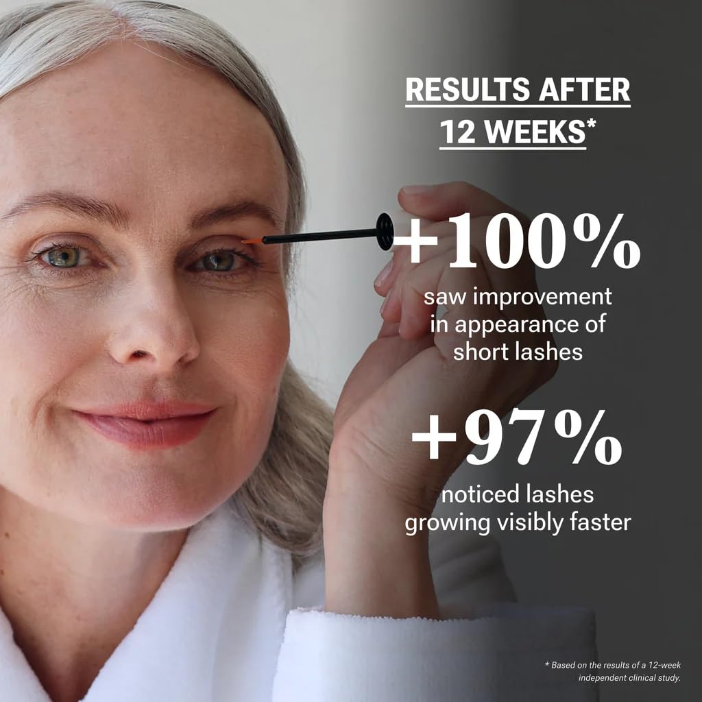 Side view of the authentic NULASTIN follicle fortifying eyelash enhancer bottle.