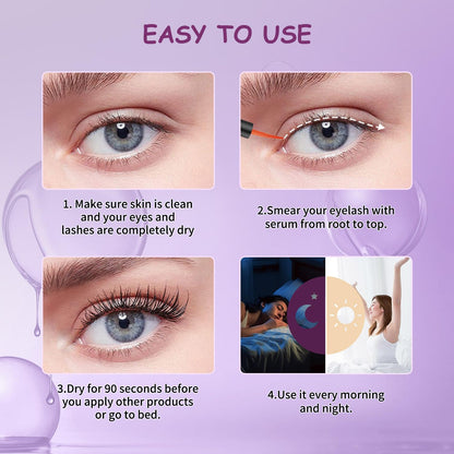 Authentic imported personal care product for thin and brittle eyelashes