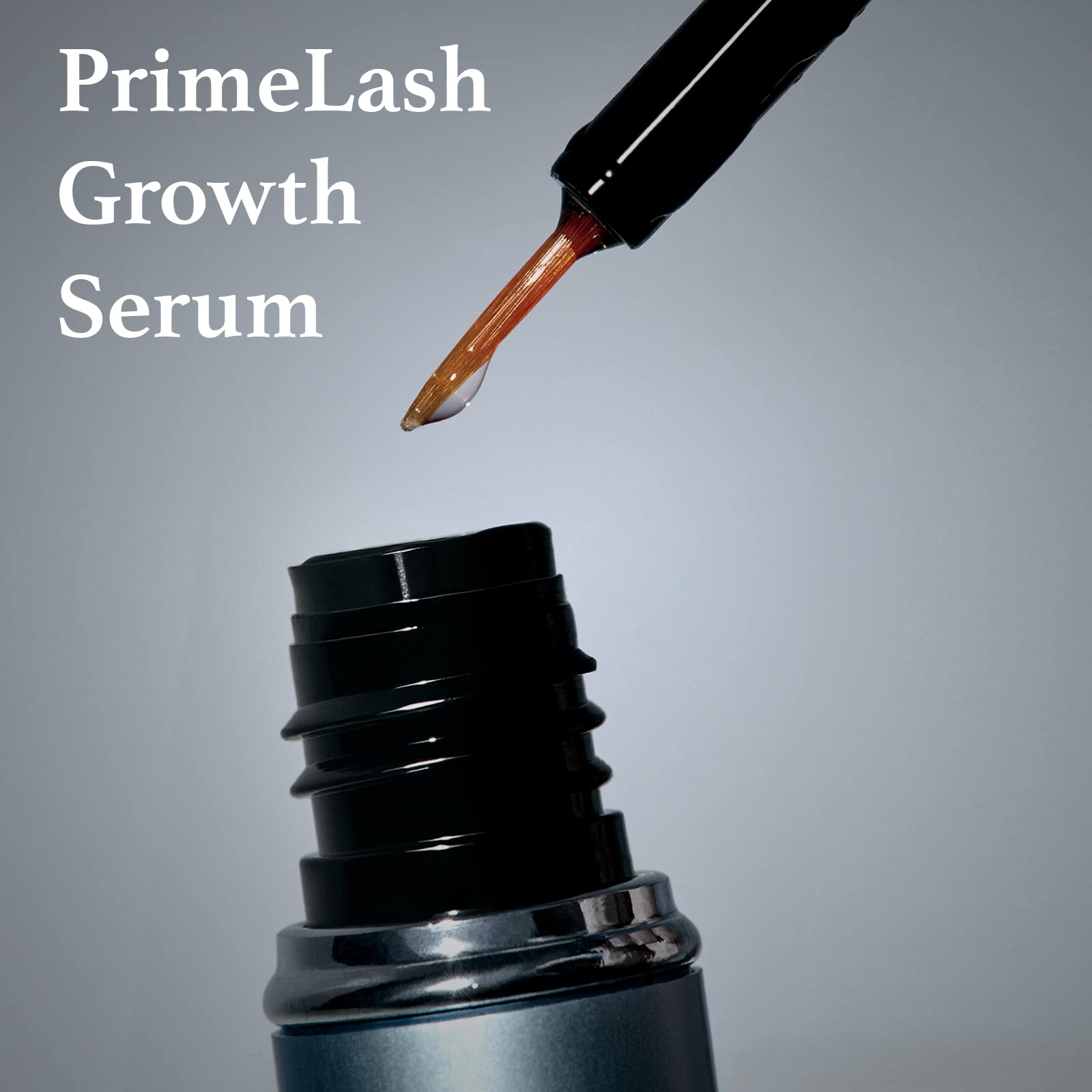 Prime Prometics PrimeLash pro age eyelash treatment showing the precision applicator tip