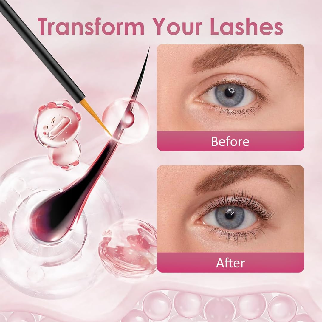 LASH by Maya LONDON 5ml lash serum bottle with precise fine tip applicator wand