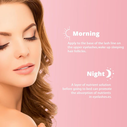 LASH by Maya eyelash growth serum highlighting botanical ingredients for full lashes
