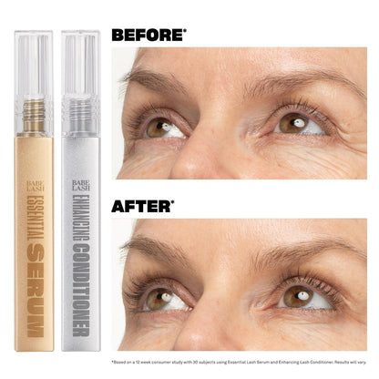 Babe Original 1 Milliliter lash conditioning serum bottle showing the precise applicator brush.