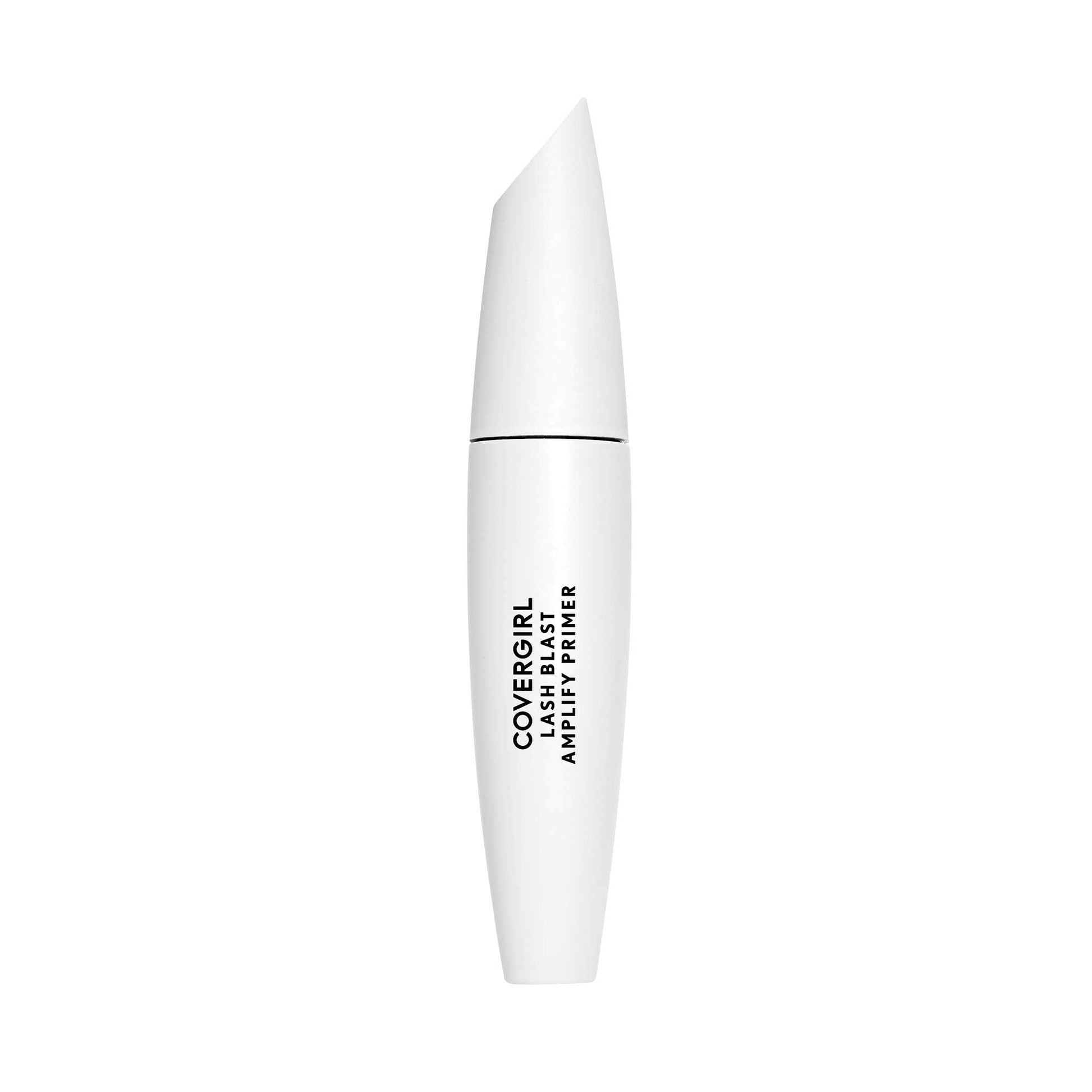 COVERGIRL conditioning mascara primer tube with applicator brush showing white formula