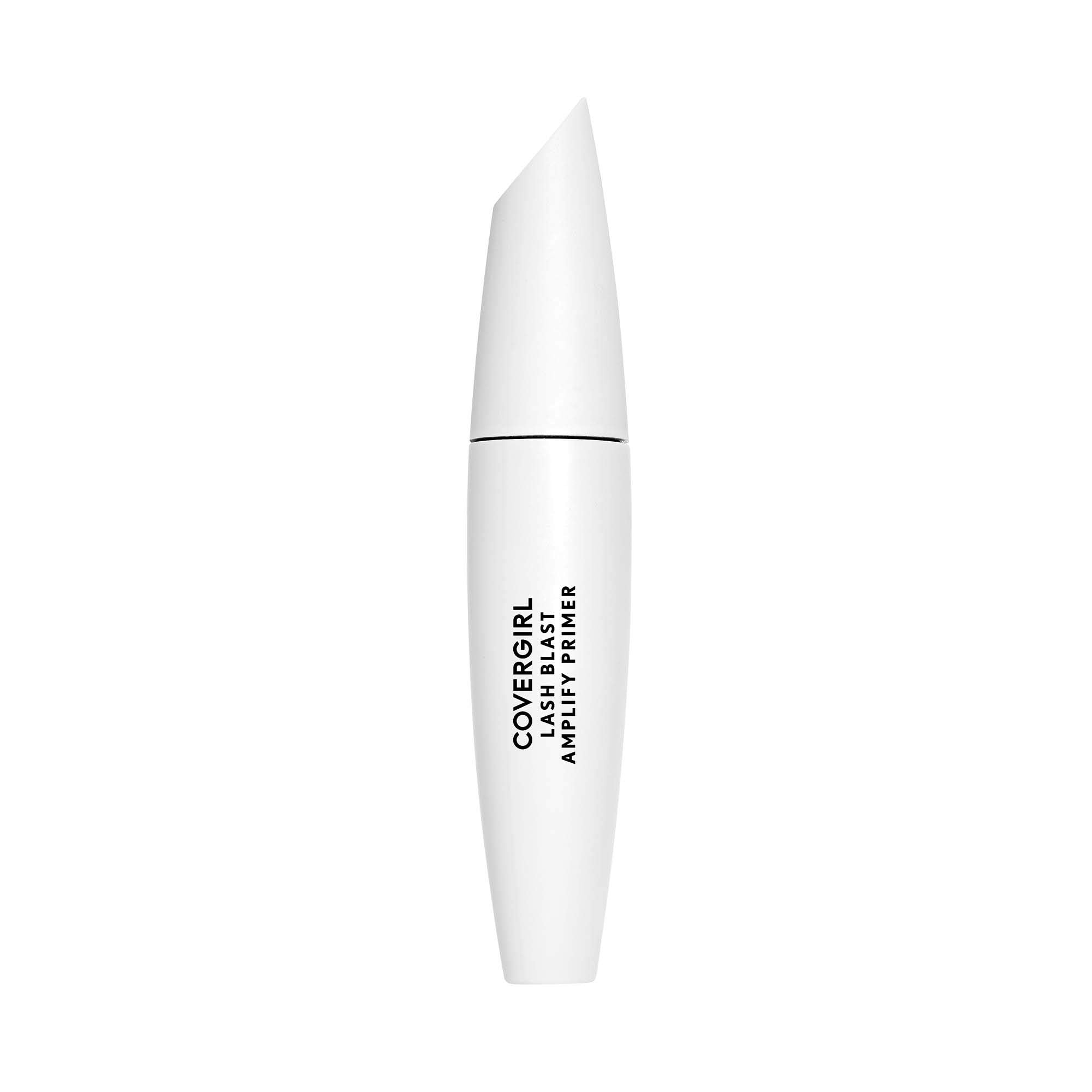 COVERGIRL conditioning mascara primer tube with applicator brush showing white formula