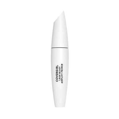 COVERGIRL conditioning mascara primer tube with applicator brush showing white formula