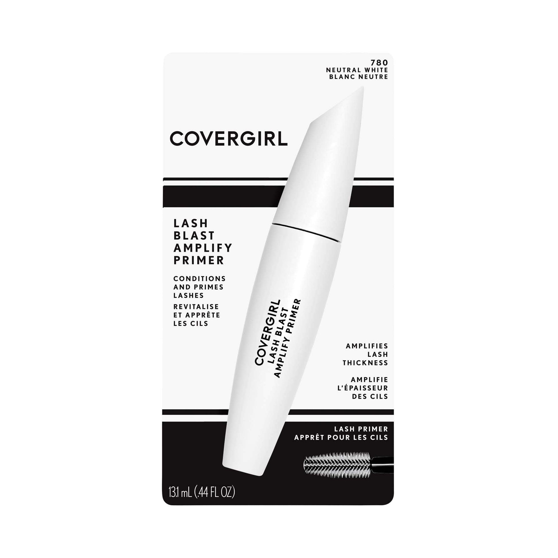 Neutral White 780 eyelash primer for building dramatic lash thickness
