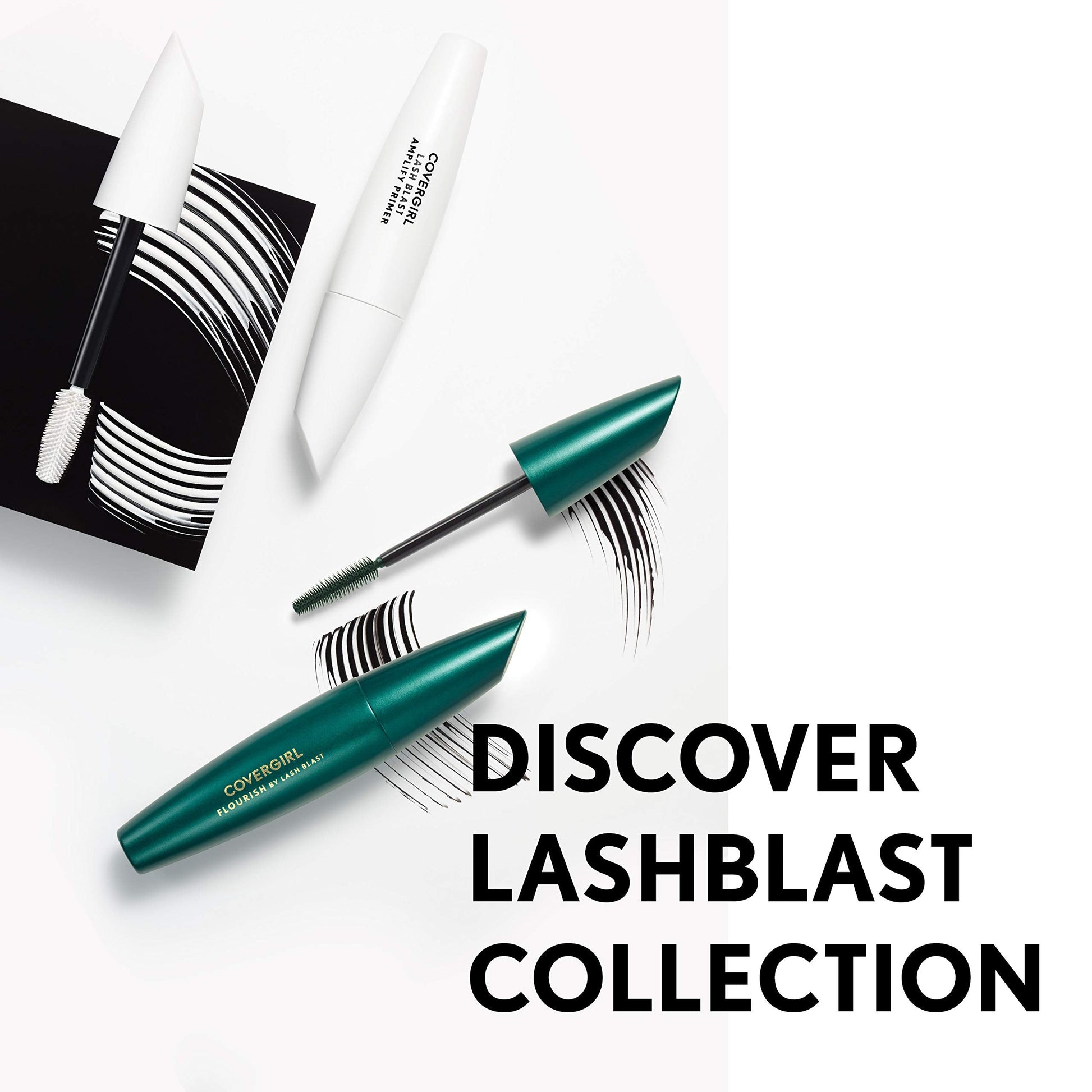 Authentic USA imported COVERGIRL lash blast amplify mascara base product shot