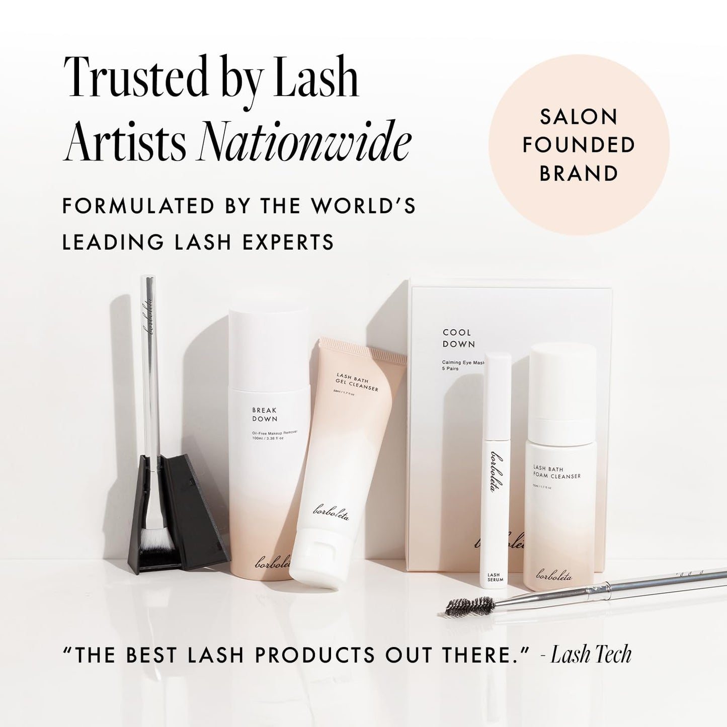 Side view of the premium daily beauty care product box packaging.