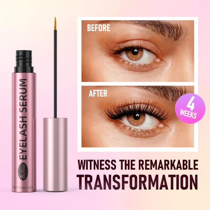 Premium imported lash enhancer for longer thicker lashes close up