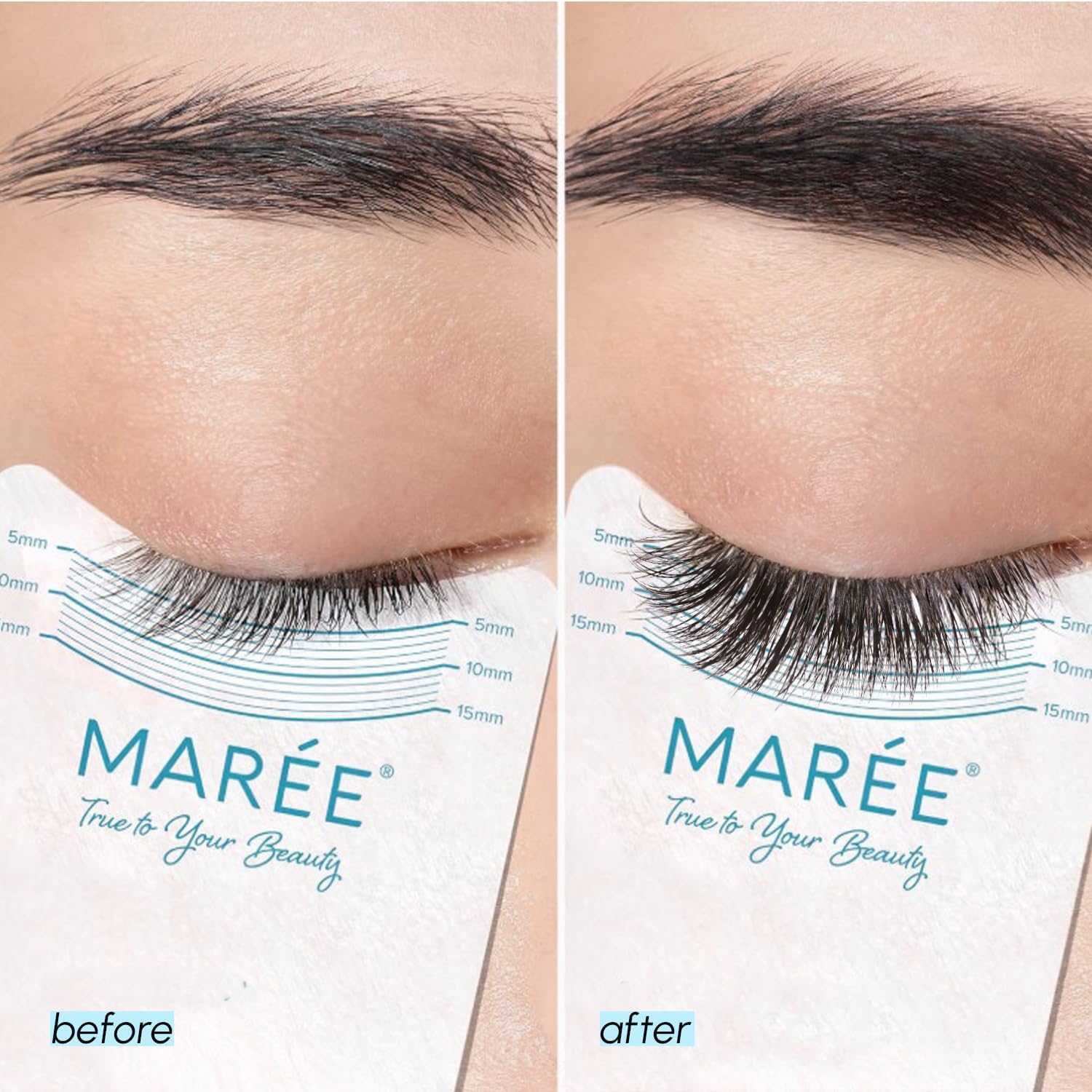 MAREE Eyebrow boost oil close up packaging details and ingredients list